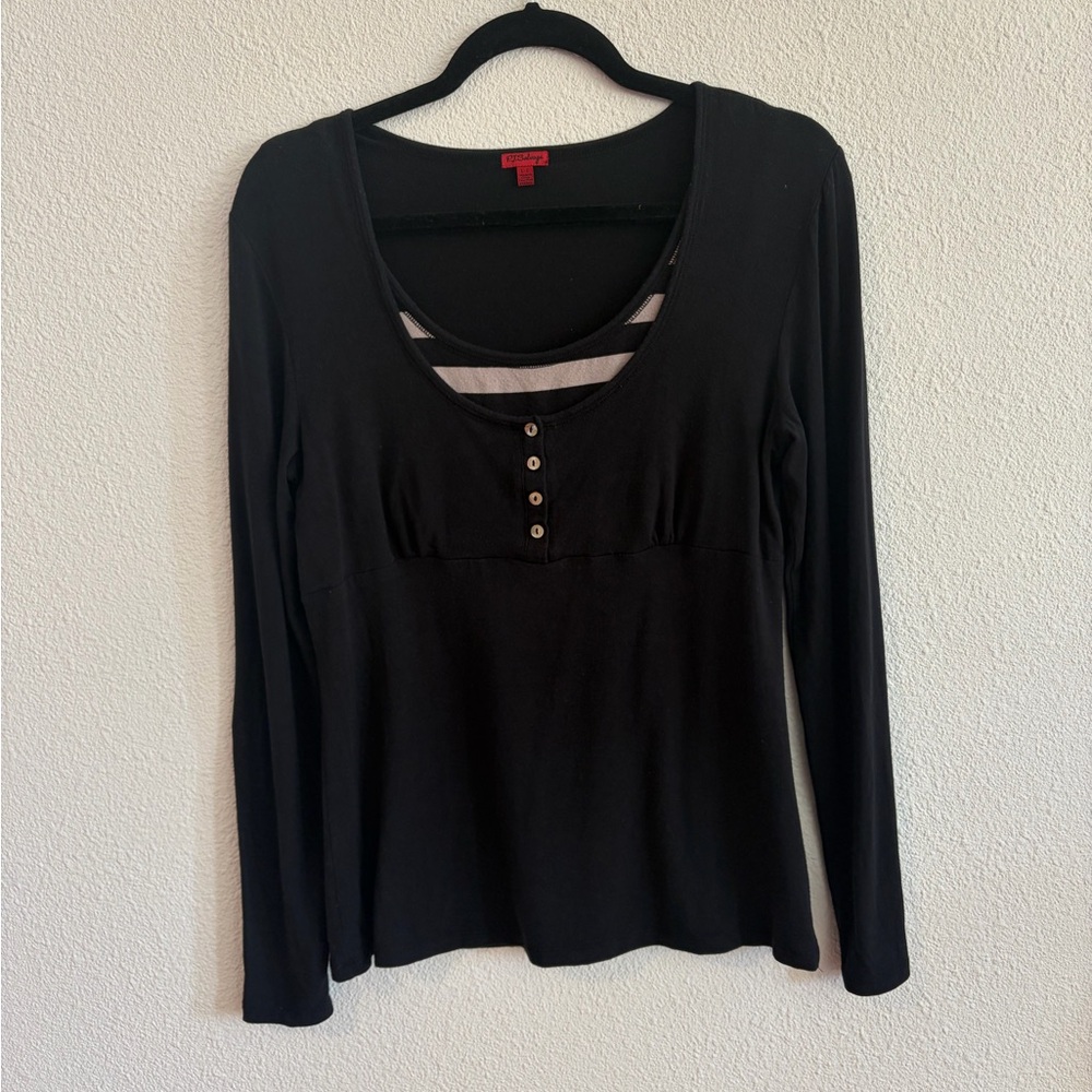 P.J Salvage long sleeve shirt size large